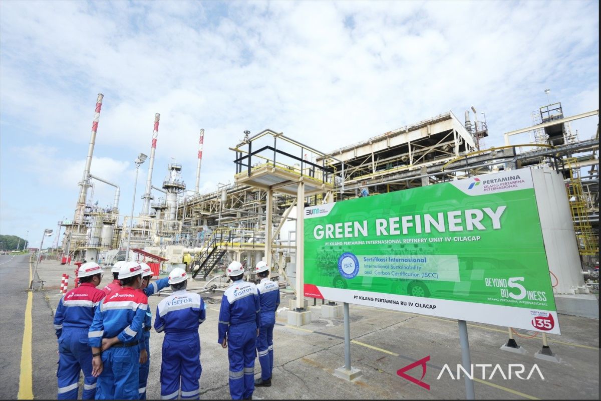 Kilang Pertamina siap produksi SAF tersertifikasi pertama di kawasan  Asia Tenggara