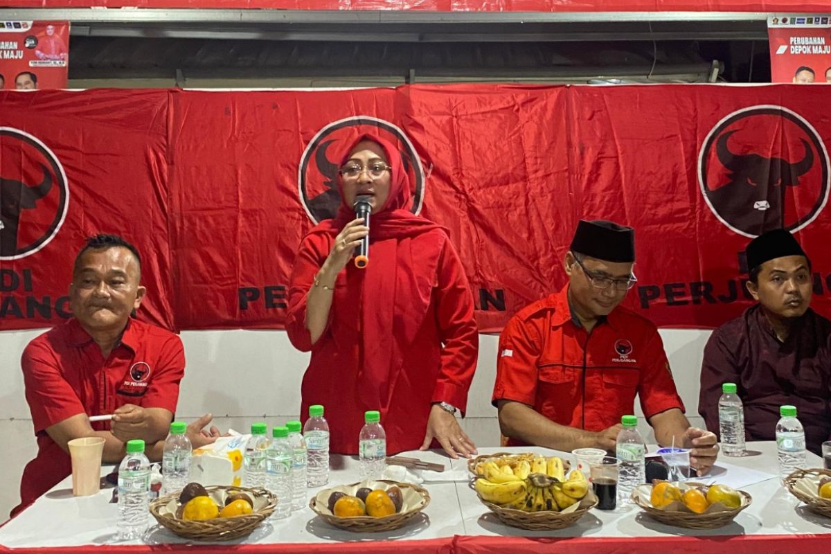 HUT PDIP ke-52, Kader PDIP Depok solid perkuat Perjuangan Megawati