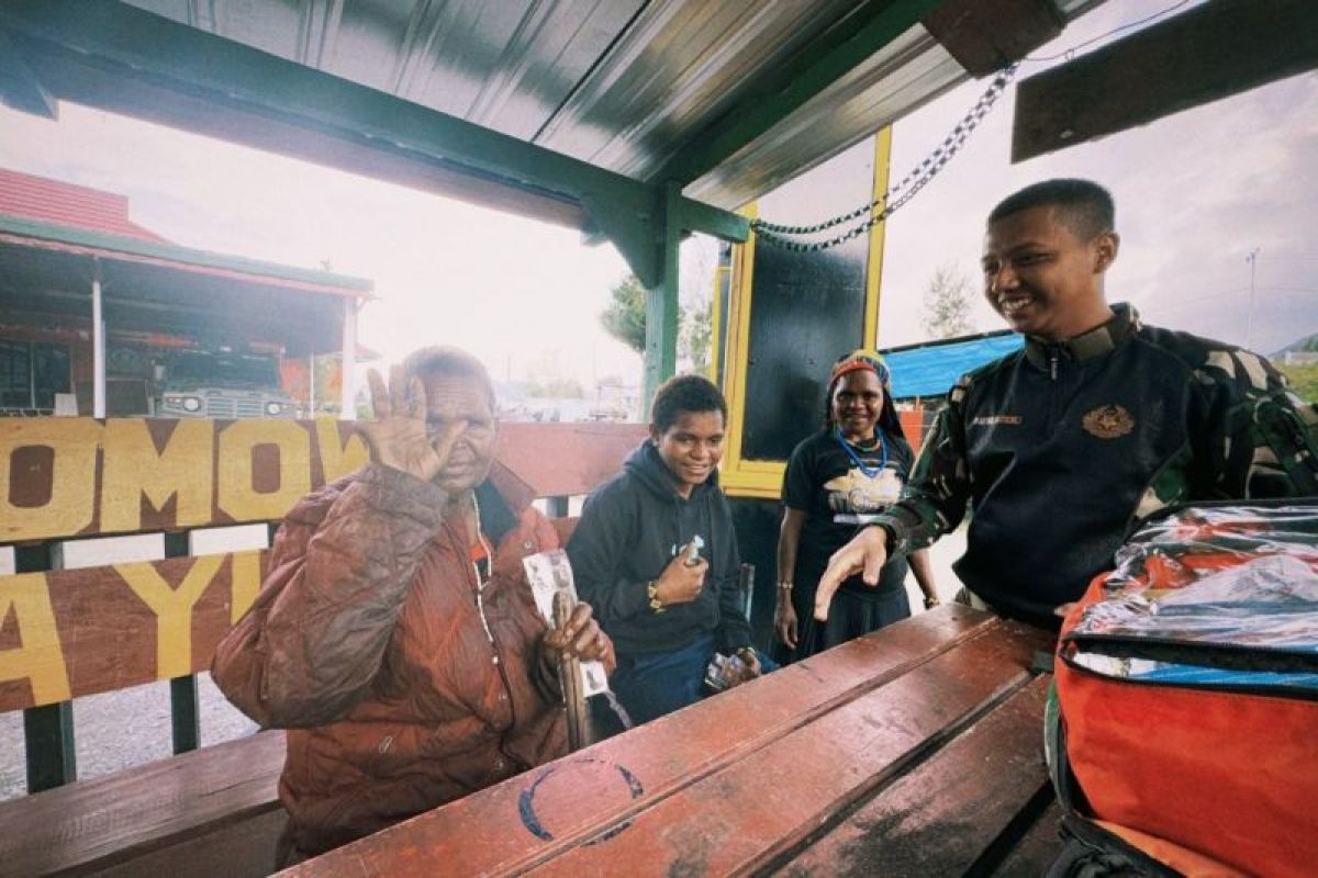 Habema garda kesehatan masyarakat Kampung Titigi, Papua Tengah