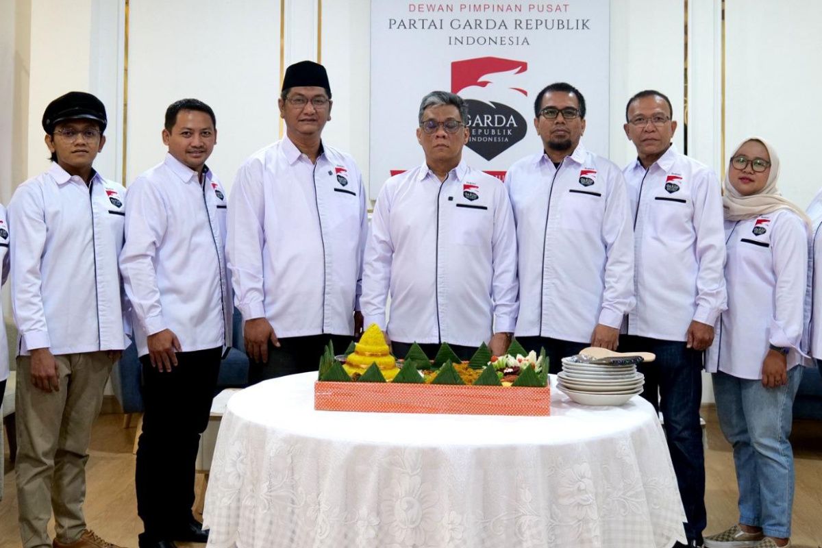 Partai Garda Republik Indonesia memperkenalkan logo baru