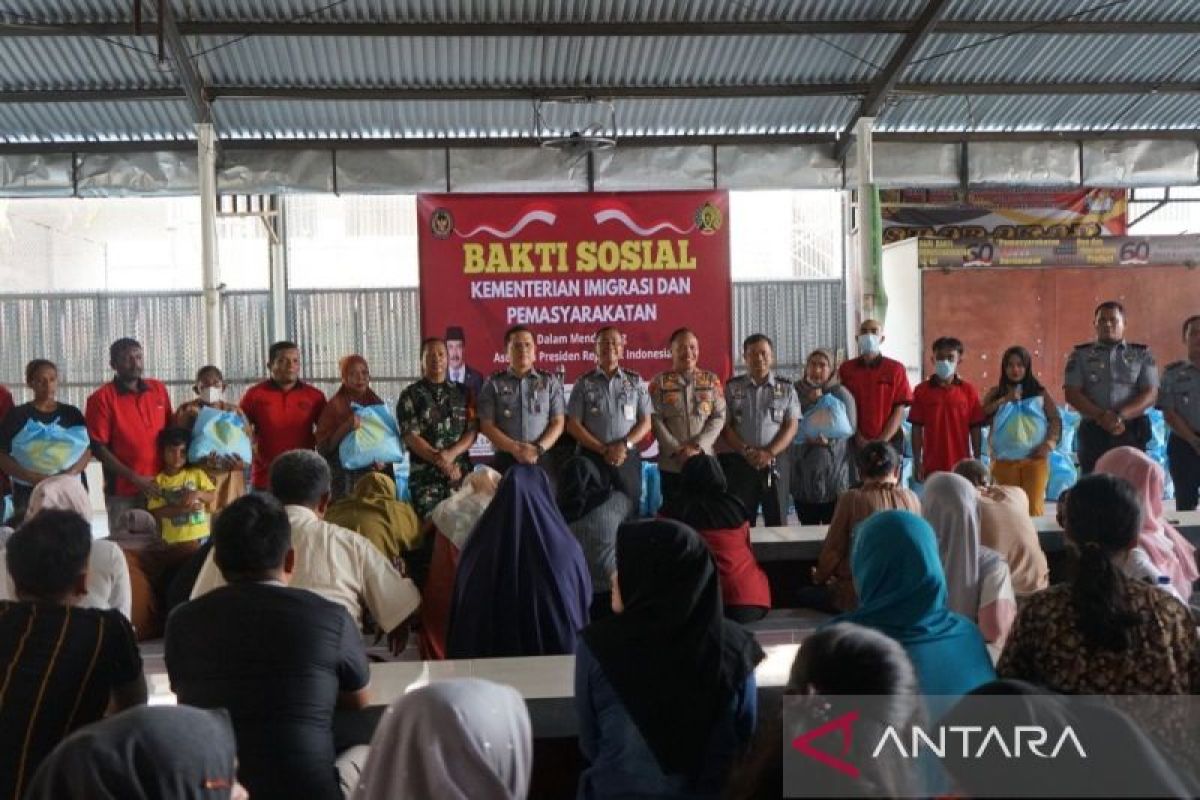 Lapas Kelas I Medan gelar bakti sosial dukung Asta Cita Presiden