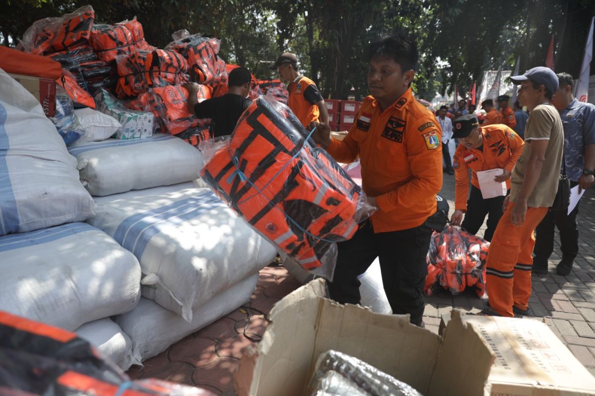 BPBD telah menyalurkan seribu lebih jaket pelampung di Kepulauan Seribu