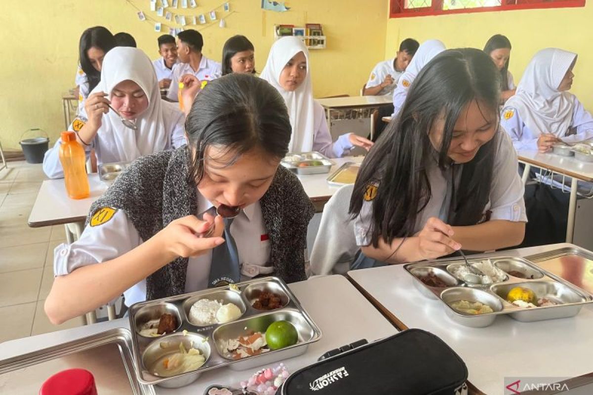 Program MBG mulai dilaksanakan di sejumlah sekolah di Provinsi Sulteng