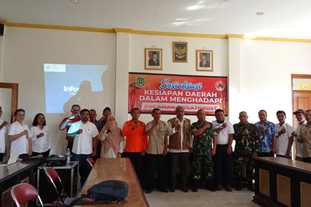 BMKG Ternate  sosialisasi kesiapsiagaan bencana megathrust