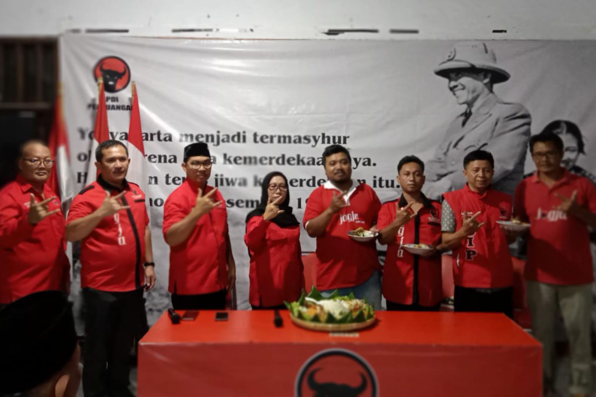 HUT PDIP ke-52, PDIP Kota Jogjategaskan komitmen perjuangan sejahterakan warga Jogja