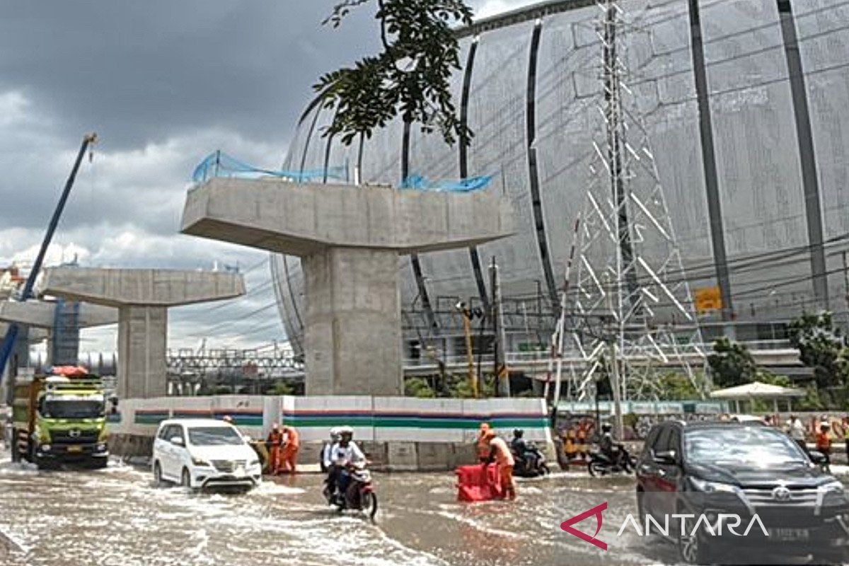 BPBD DKI: Jalan RE Martadinata terendam banjir rob pada Senin pagi