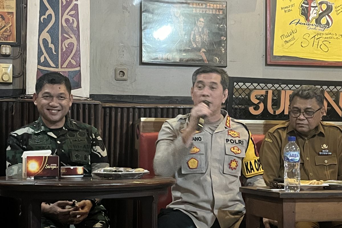 TNI /Polri bersama Pemkot Ambon intensifkan patroli gabungan