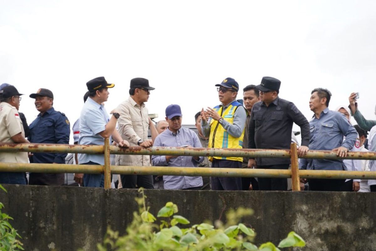 Wamendagri Bima Arya tinjau irigasi di Banyuasin