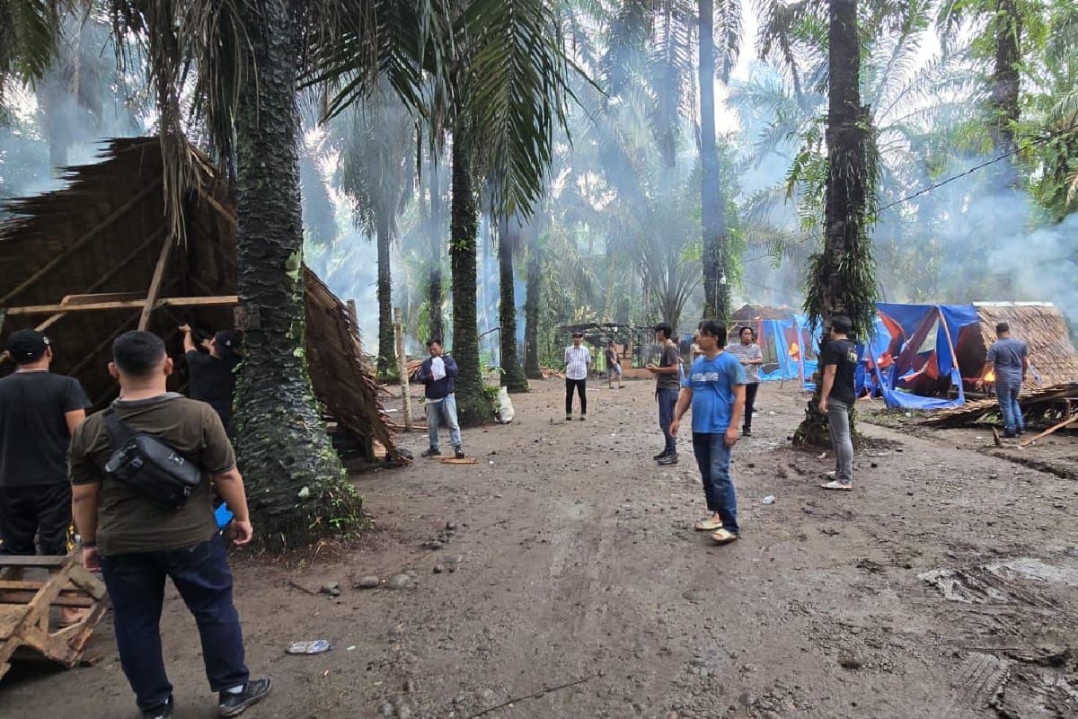 Polres Binjai hancurkan tempat rawan peredaranan narkoba