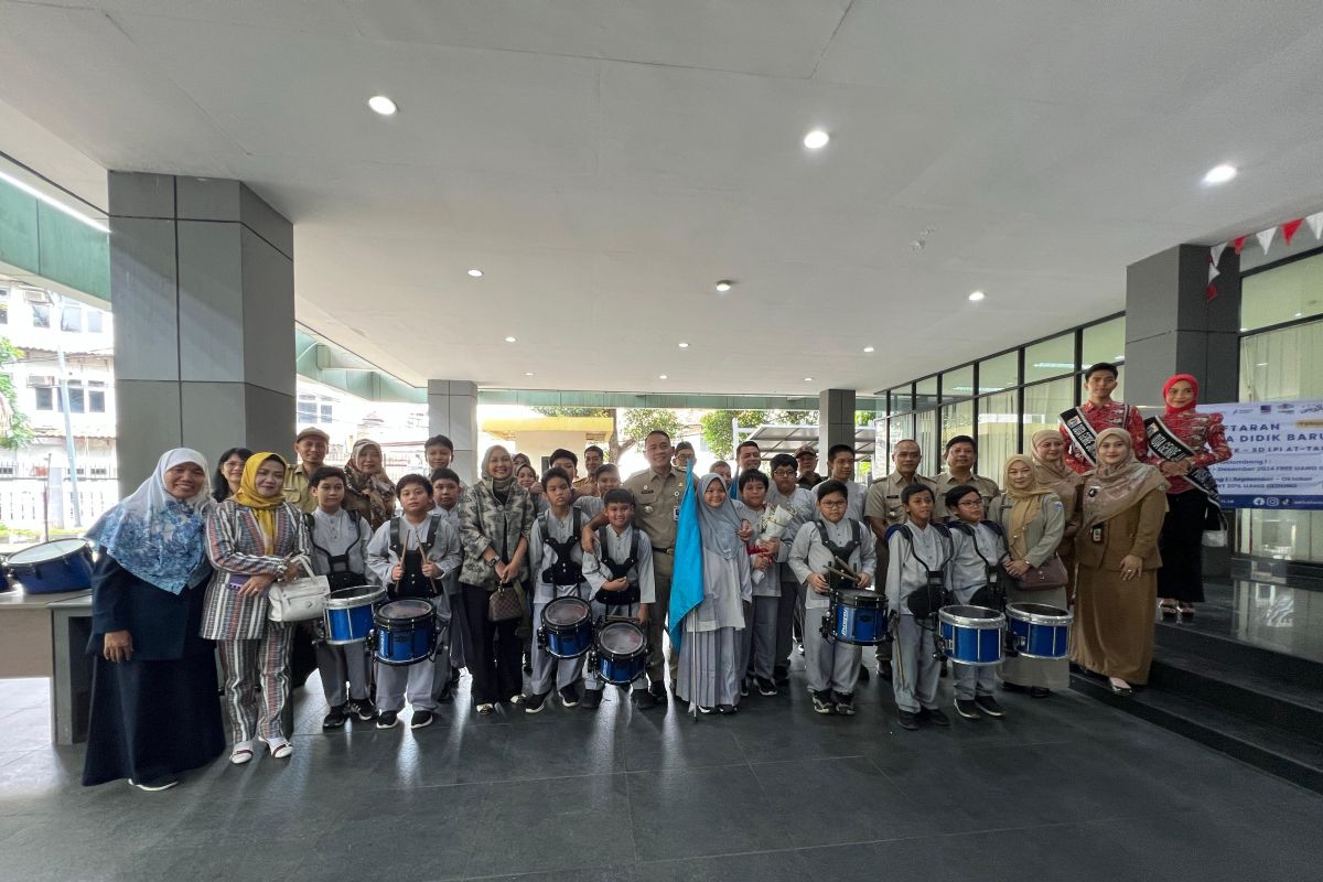 Wali Kota Jakarta Pusat tersanjung, kedatangannya disambut drumband