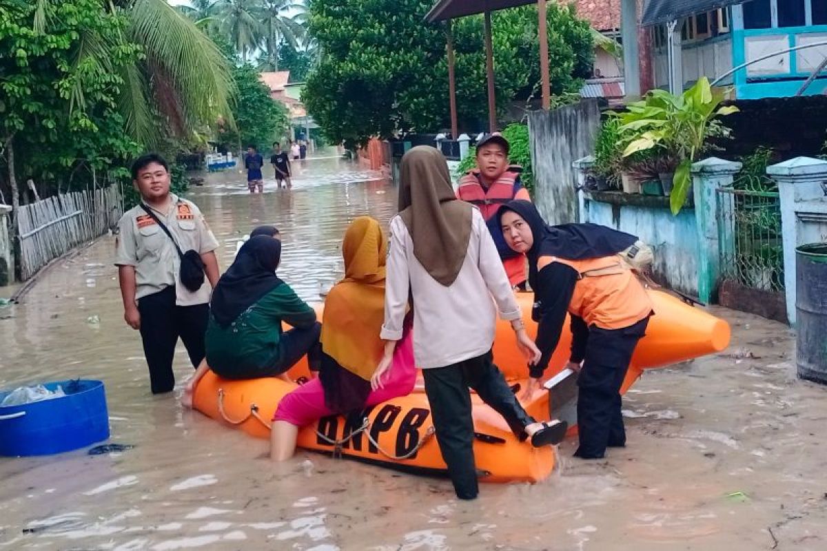 BPBD Muara Enim sebut  aktivitas warga Aur Duri normal pascabanjir