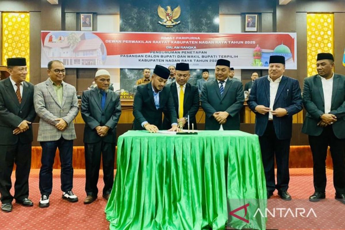 DPRK Nagan Raya Aceh umumkan bupati dan Wabup terpilih hasil Pilkada