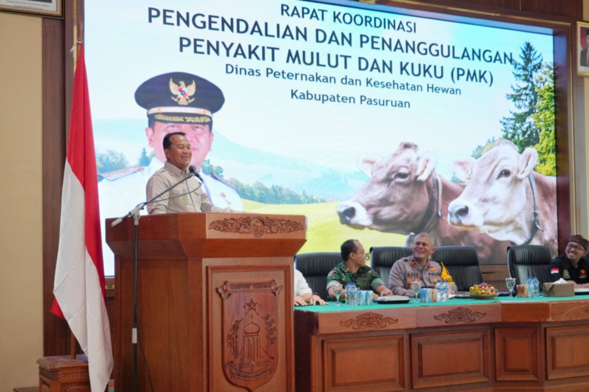 Pemkab Pasuruan tutup seluruh pasar hewan demi tekan kasus PMK