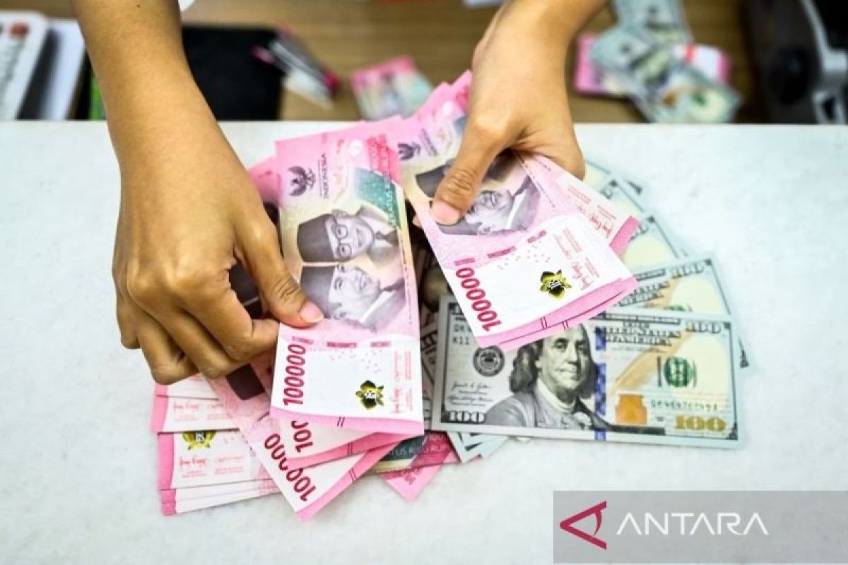 Kurs rupiah hari ini melemah jadi Rp16.292 per dolar AS