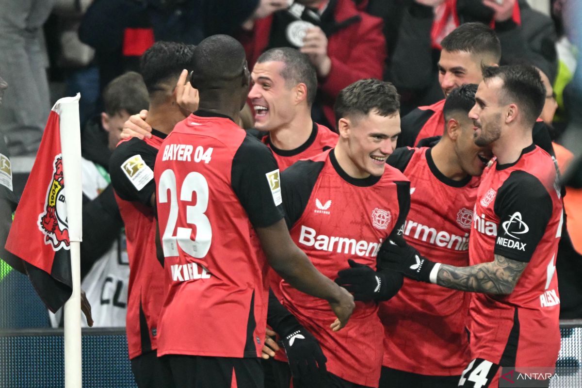 Tujuh gol warnai kemenangan Bayer Leverkusen atas Stuttgart