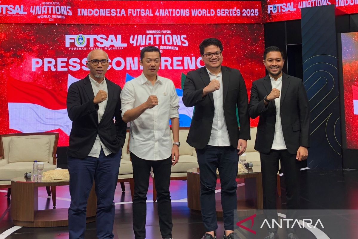 Futsal Indonesia akan hadapi tiga tim kuatdi 4 Nations World Series