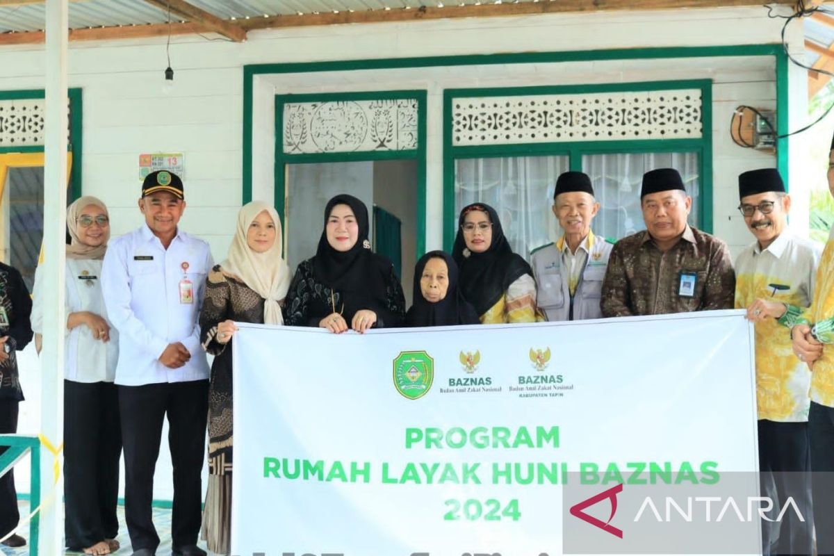 Baznas Tapin luncurkan program rumah layak huni