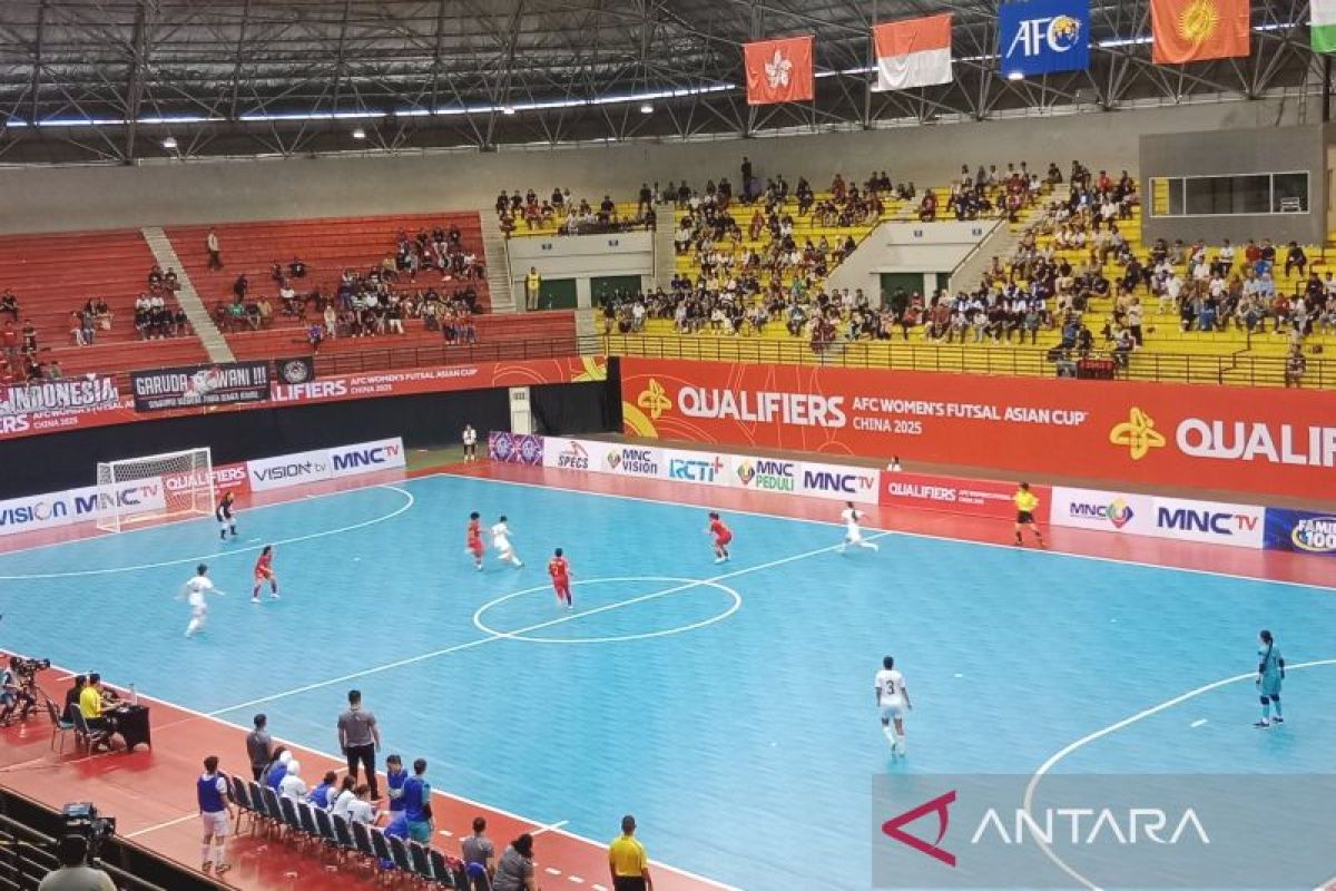 Timnas Futsal Putri Indonesia tekuk Kirgistan 11-3