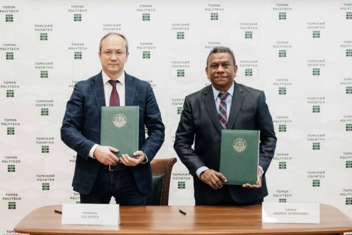 IAKN Ambon - Tomsk Polytechnic University Rusia MOU penelitian bidang pendidikan