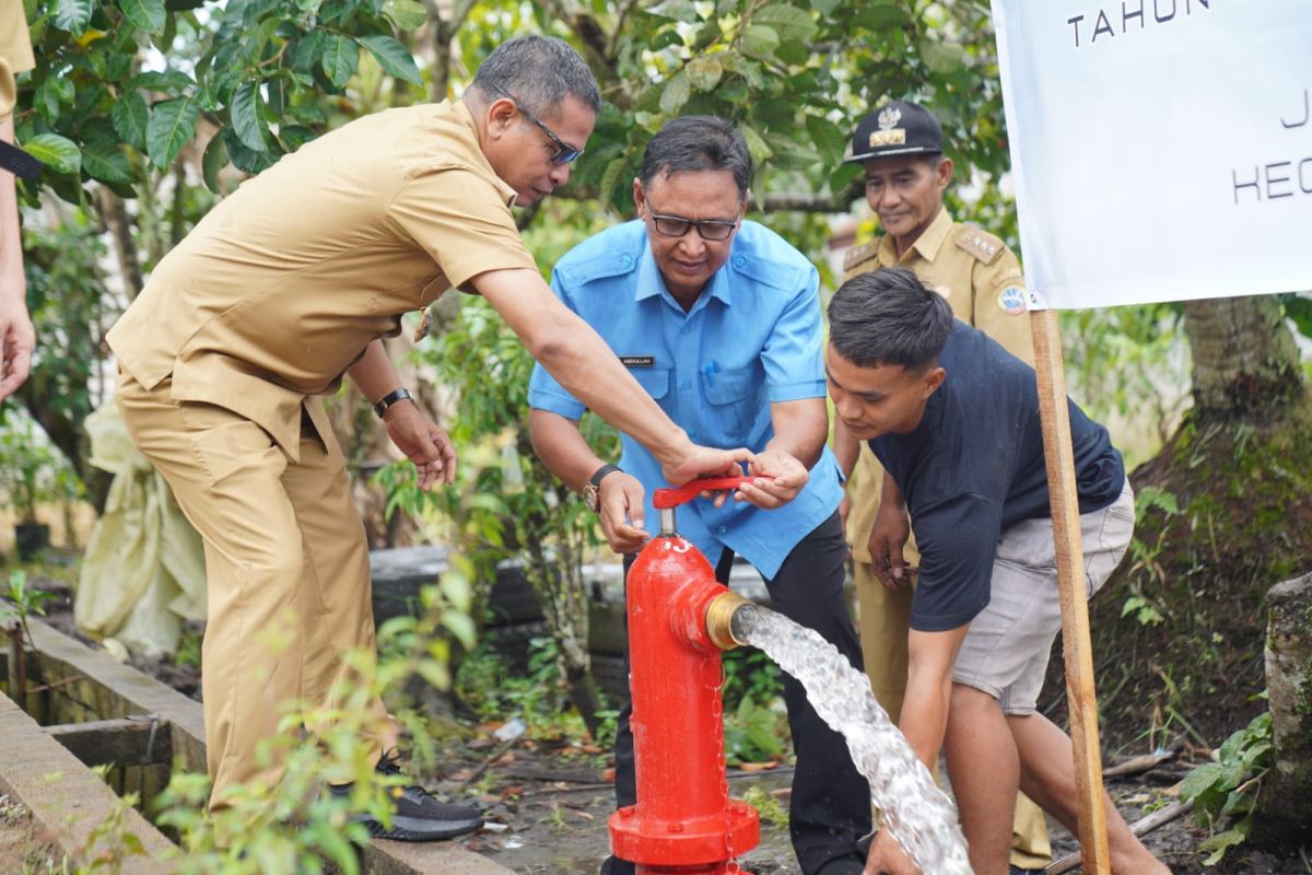 Pemkot Pontianak pasang hidran di kawasan padat penduduk antisipasi kebakaran