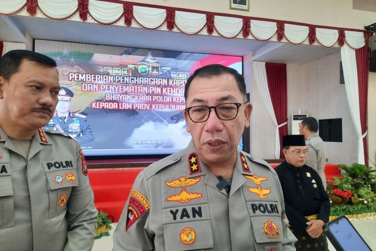 Kapolda pastikan situasi Kepri terkendali jelang pelantikan kepala daerah