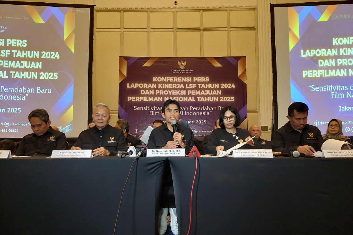 Ketua LSF sebut 2024 sebagai tahun baik bagi industri film nasional