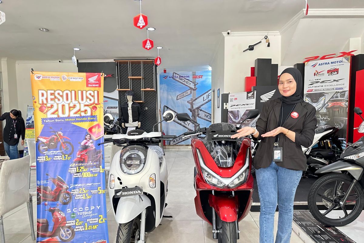 Hadirkan Resolusi 2025 di Tahun Baru, Motor Honda Baru