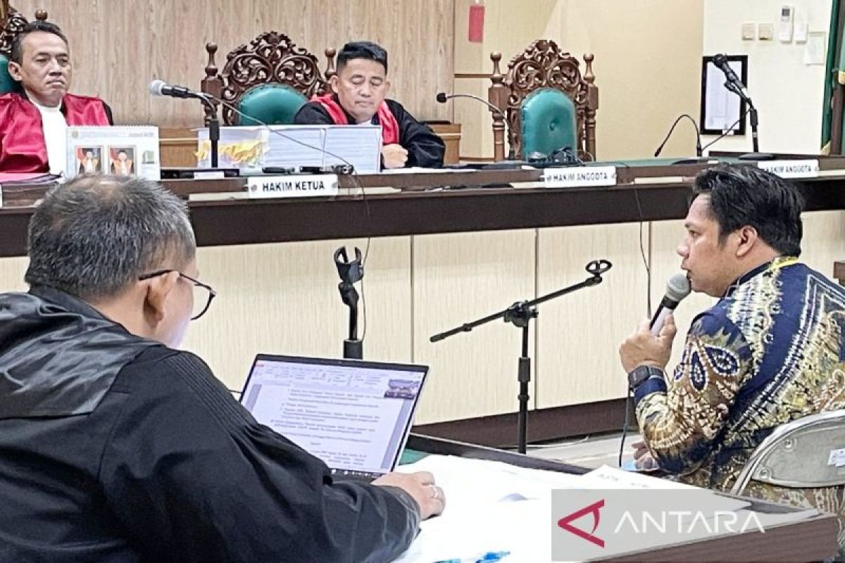 Sekdaprov Kalsel jadi saksi pada sidang korupsi Dinas PUPR