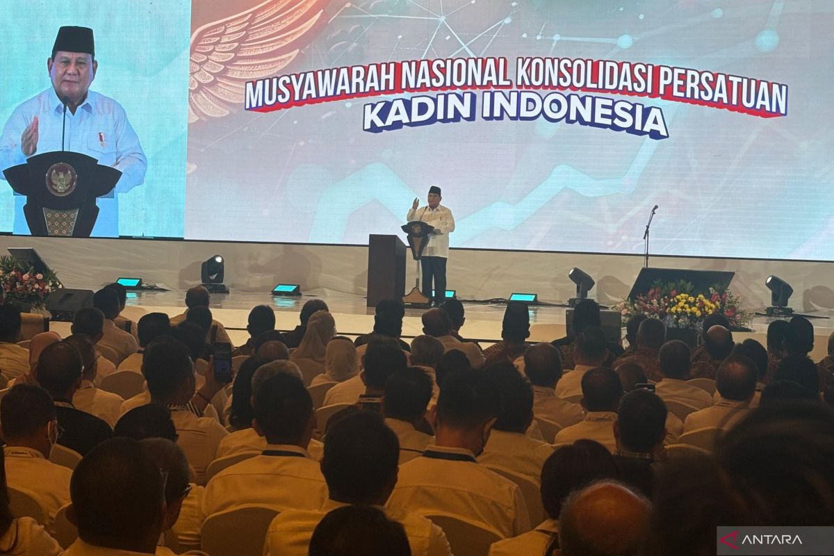 Prabowo gembira Munas Kadin lancar ungkap pentingnya kerukunan