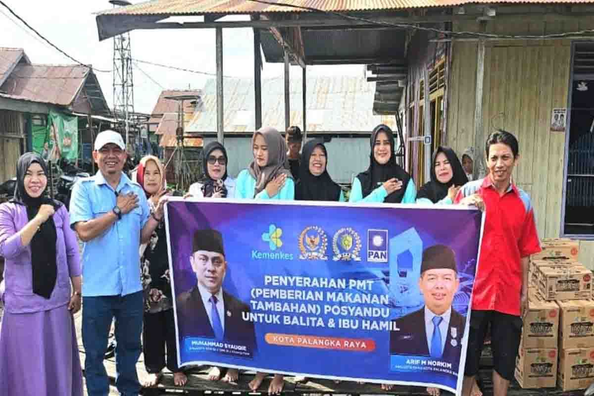 Cegah stunting, DPRD Palangka Raya turut salurkan bantuan ke posyandu