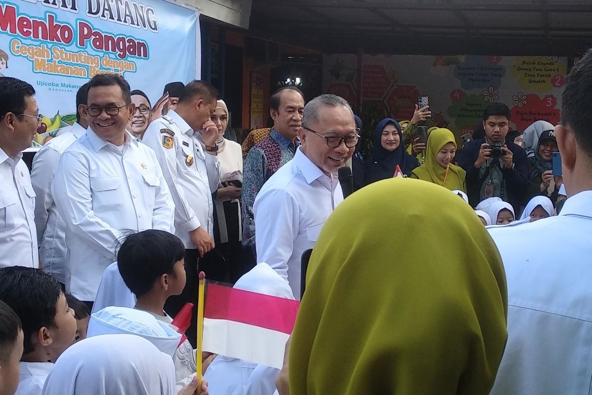 Menko Pangan harap program unggulan MBG bisa tingkatkan IQ siswa