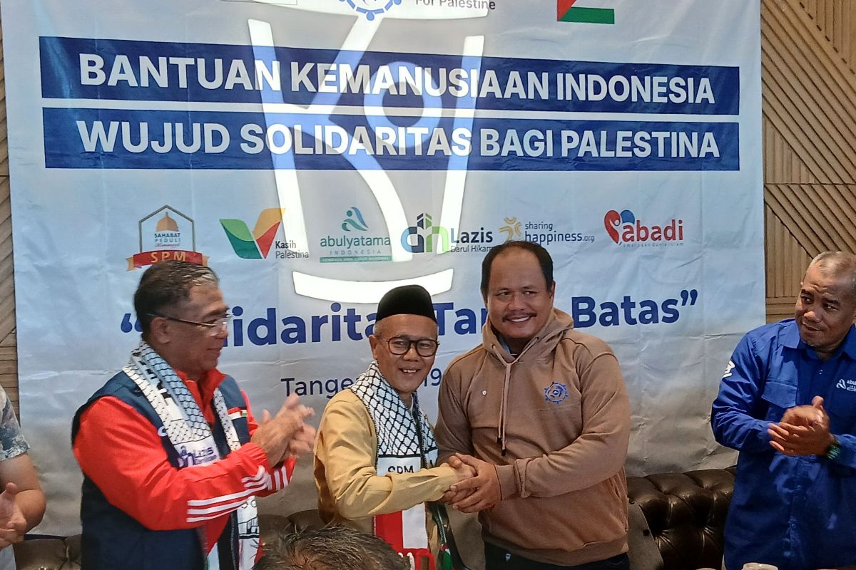 IHAP salurkan bantuan dua kontainer gandum untuk Palestina