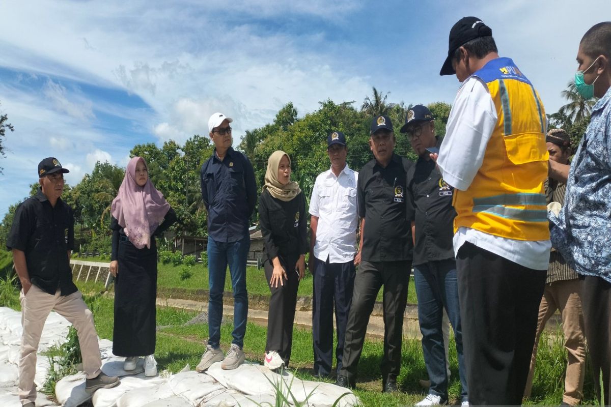 BBWSSO memperbaiki jaringan irigasi Kalibawang di Kulon Progo