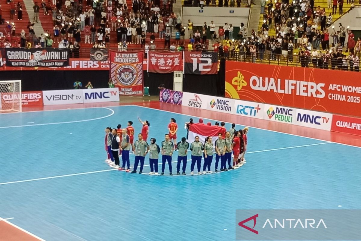 Timnas futsal putri Indonesia taklukkan Hong Kong 5-0