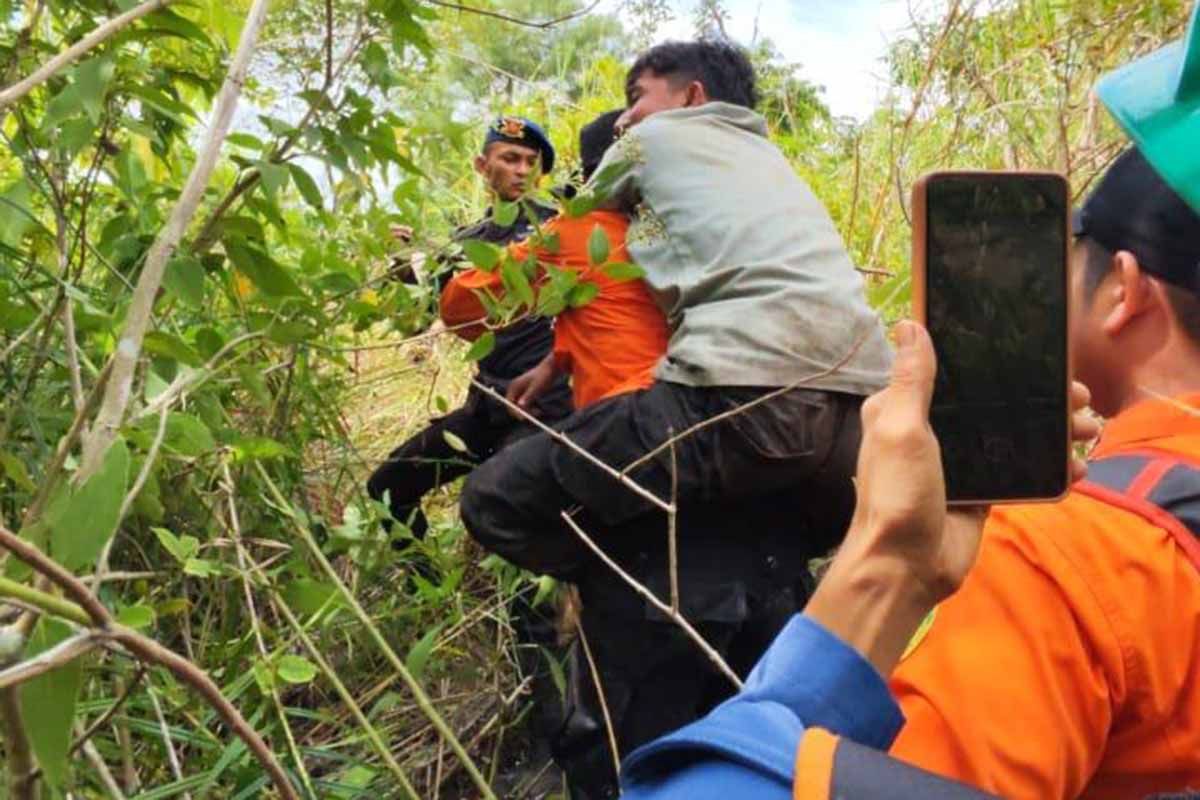 Tim SAR temukan remaja hilang di Gunung Seulawah Aceh Besar