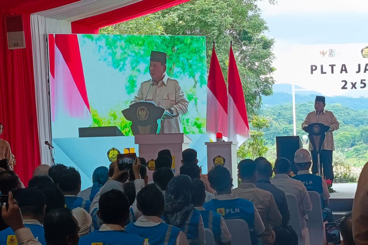 Prabowo hails Jokowi's role in electricity infrastructure projects