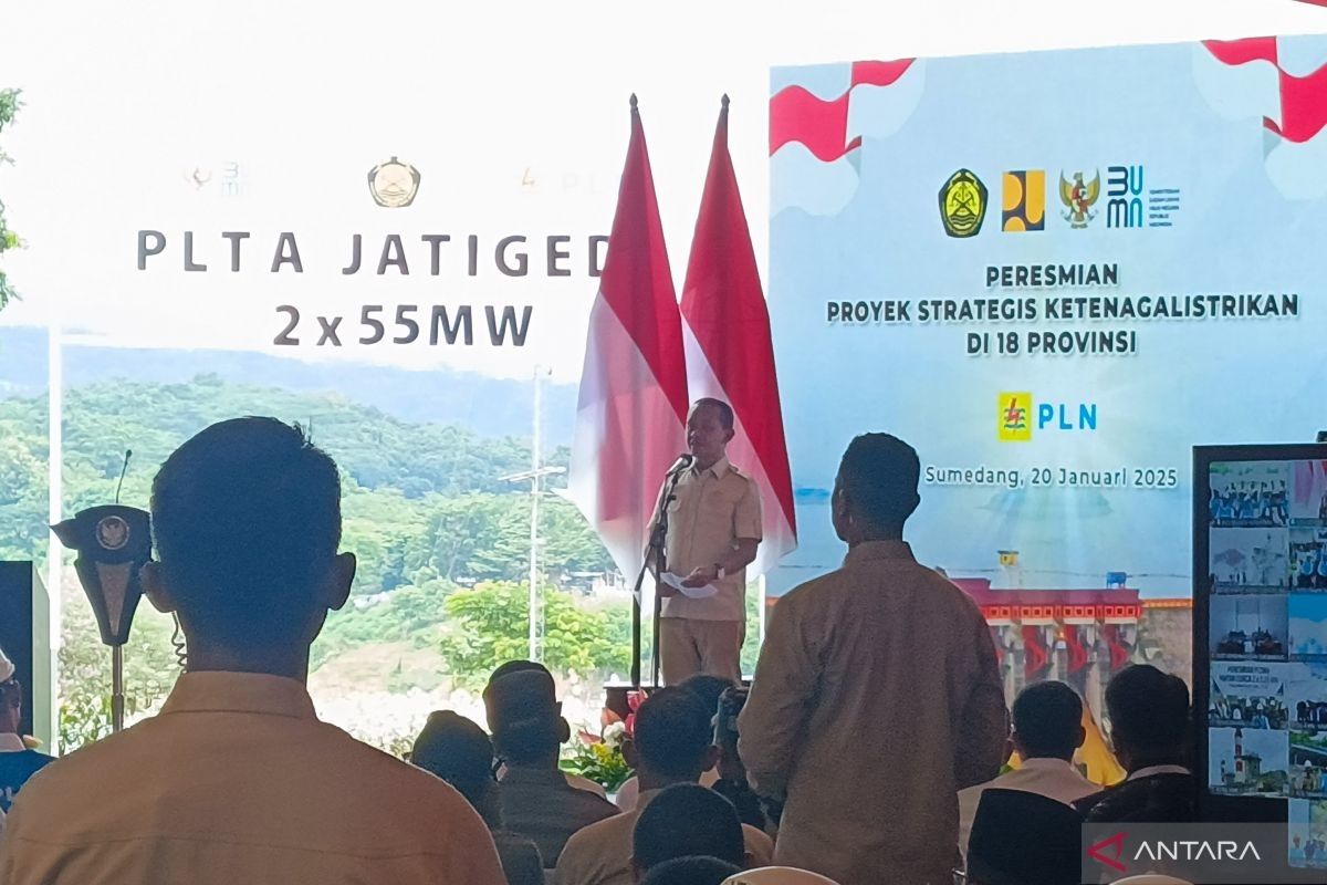 Bahlil: 26 pembangkit listrik yang diresmikan Presiden mayoritas energi bersih