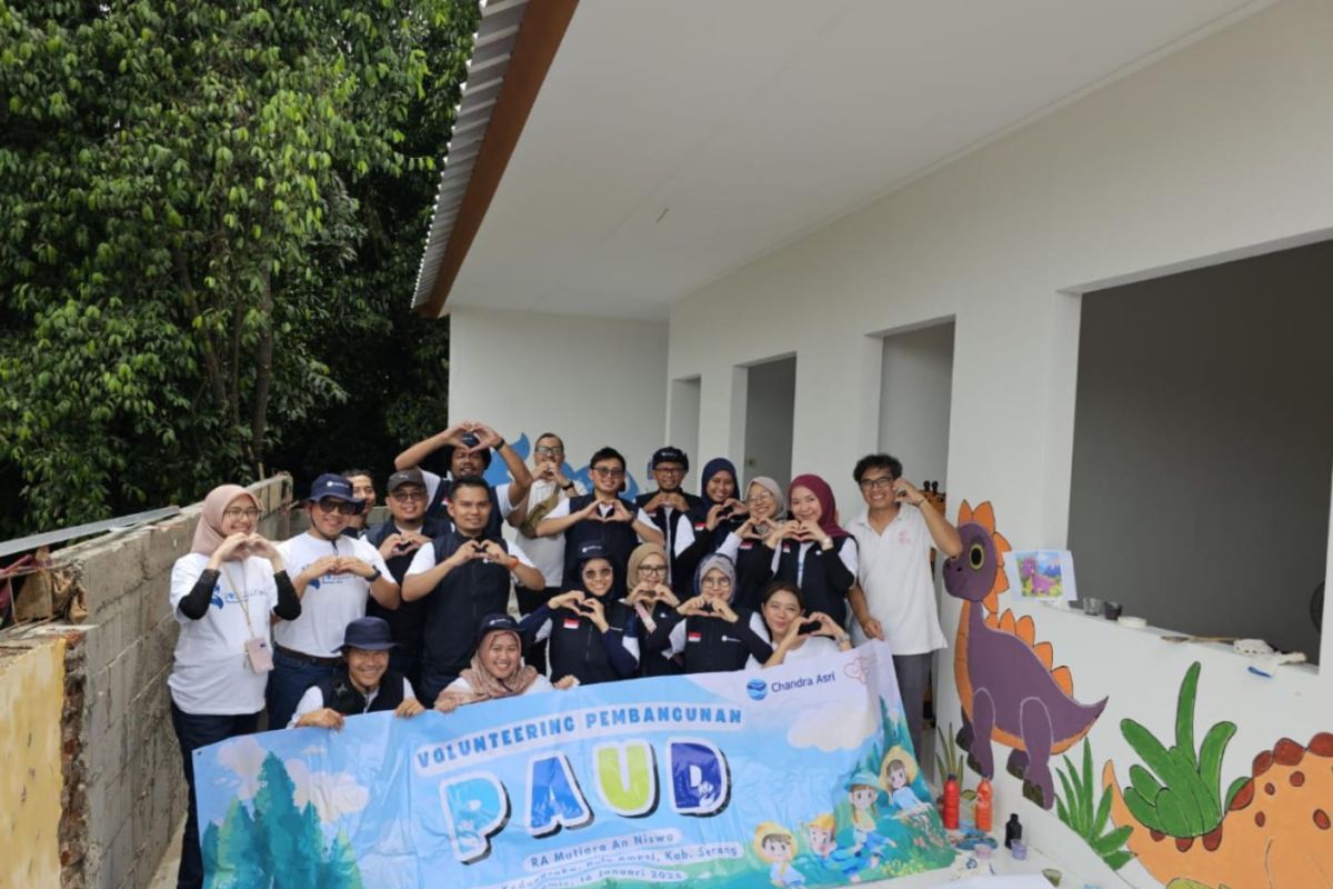 Chandra Asri-Yayasan Happy Hearts Indonesia bangun gedung PAUD di Serang