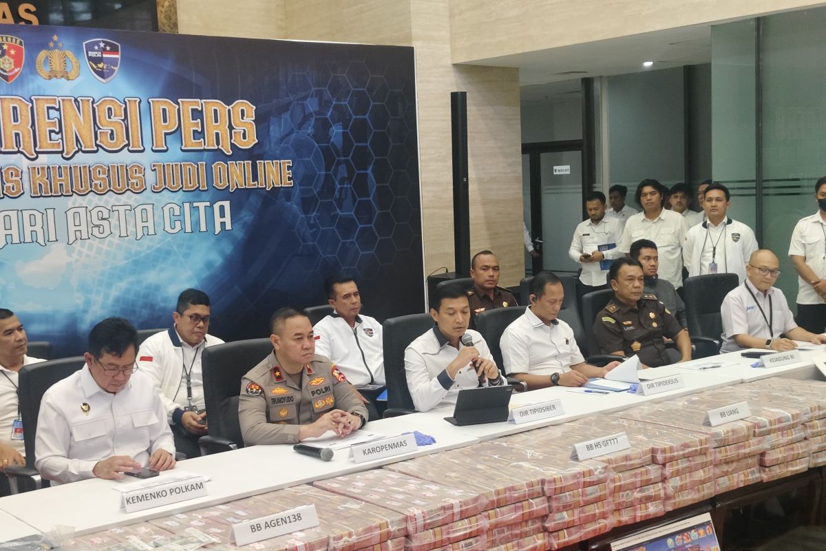 Polri sebut tersangka judol "PP" RI-Kamboja awasi pelatihan calon operator