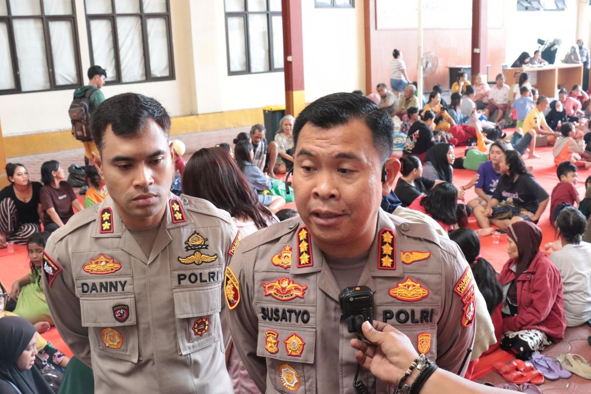 Polres Jakpus buka posko pengungsian bagi warga terdampak kebakaran