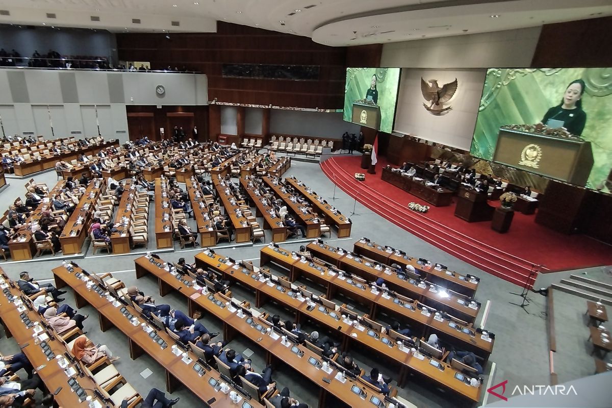 DPR RI gelar rapat paripurna buka masa sidang pertama tahun 2025