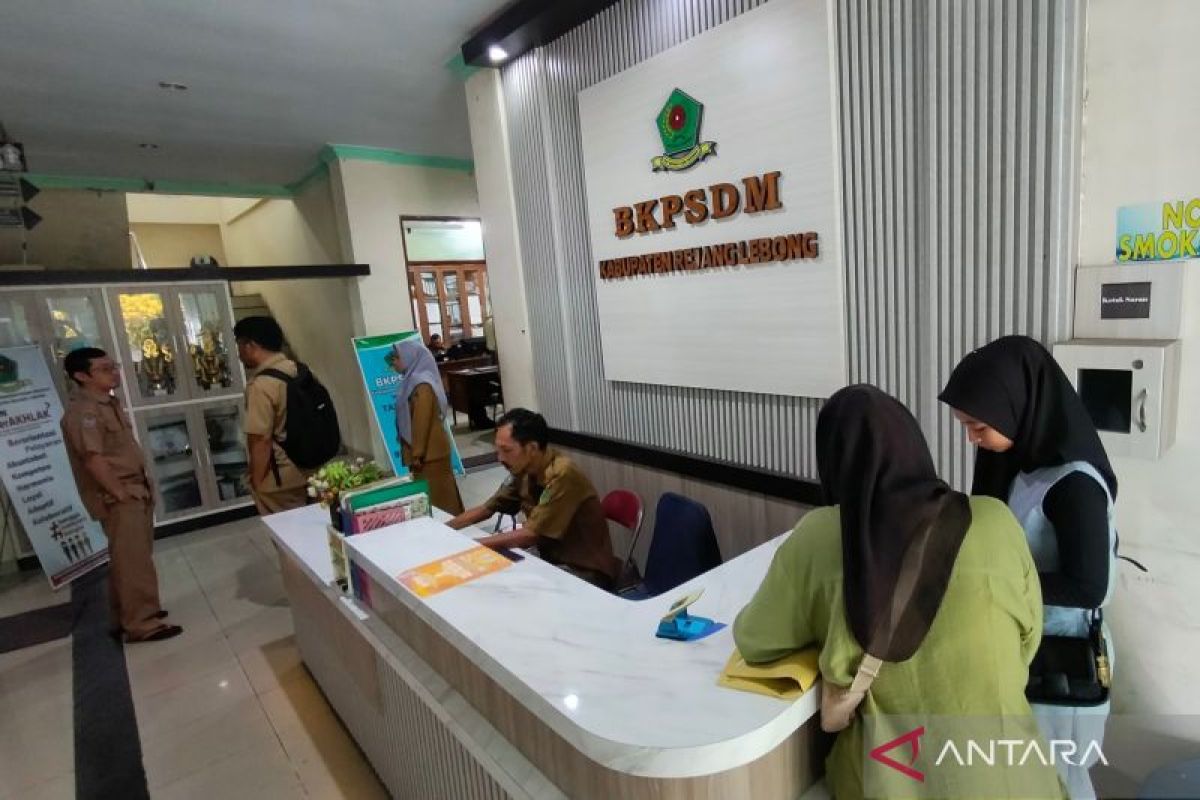 1.154 pendaftar berebut 355 kuota PPPK Rejang Lebong