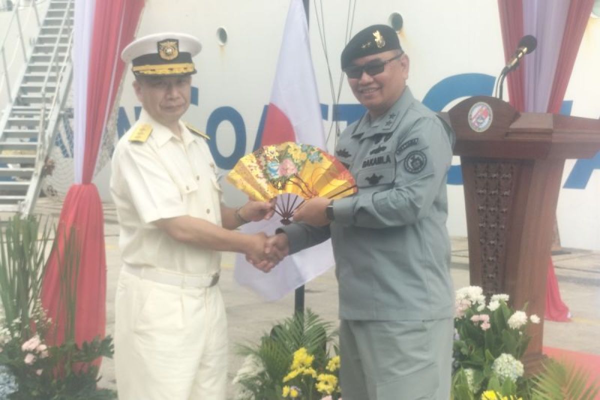 Indonesia, Japan coast guard hold joint exercise to fight pirates