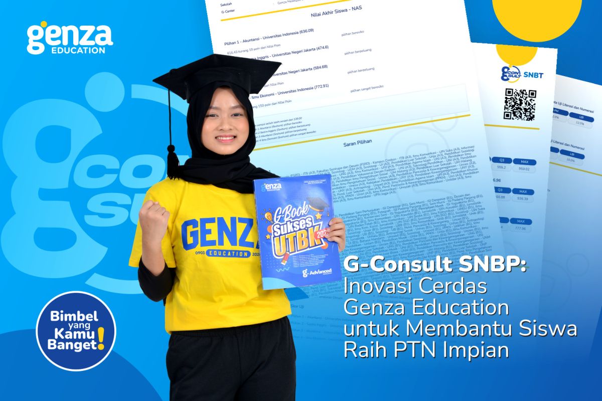 G-Consult SNBP, inovasi Genza Education bantu siswa raih PTN impian