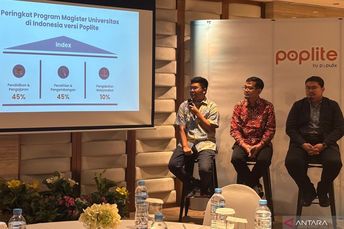 Populix rilis peringkat program magister universitas di Indonesia