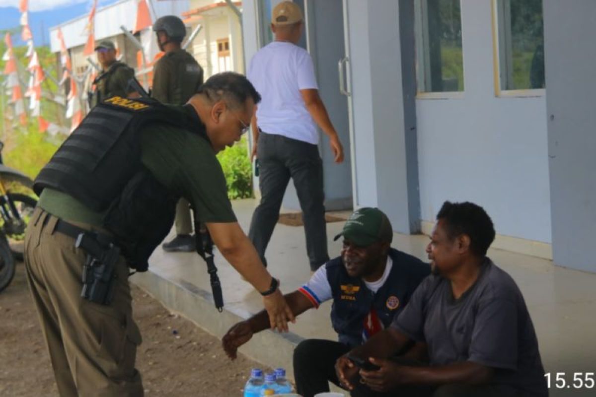 Polri berkomitmen menjaga perdamaian dan pembangunan di Papua