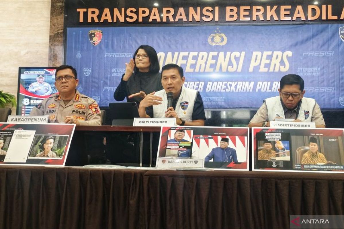 Polri telusuri sindikat dalam kasus video deepfake pejabat