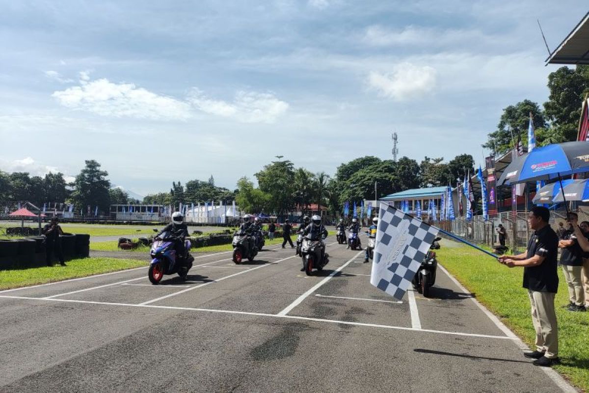 AEROX TRACK DAY, menikmati sensasi berkendara Super Sport AEROX ALPHA