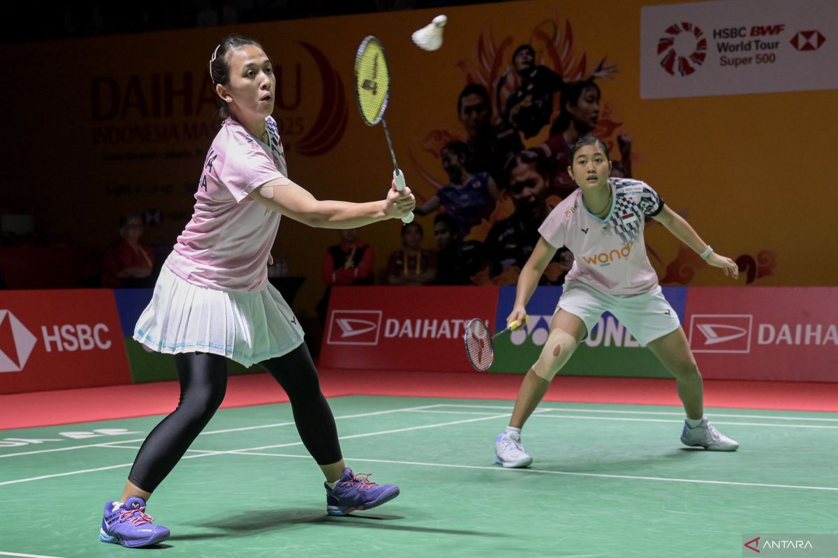 Ana/Tiwi terhenti di perempat final usai lakoni rubber game