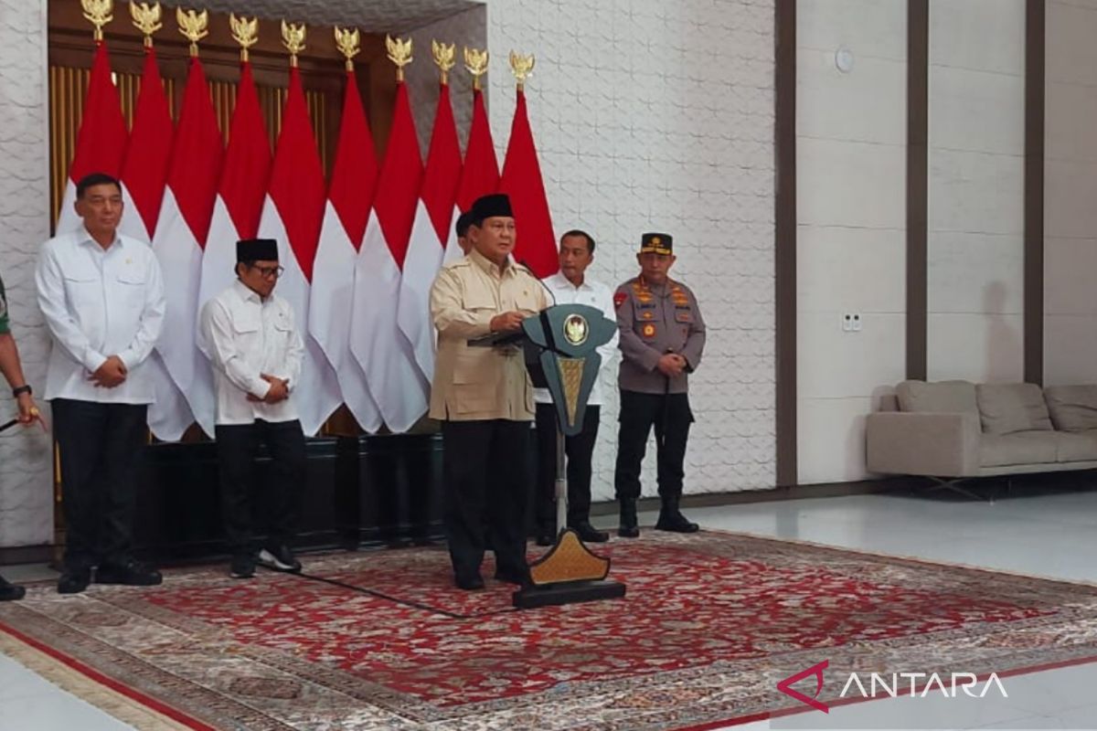 President Prabowo calls for swift Pekalongan landslide handling